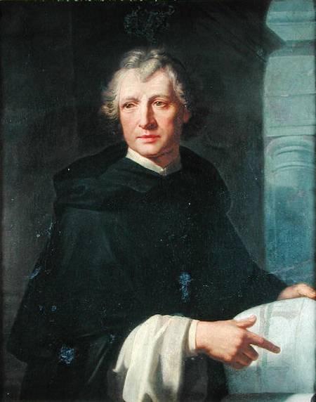 Portrait of Frere Francois Romain (1646-1735) od Jean Andre