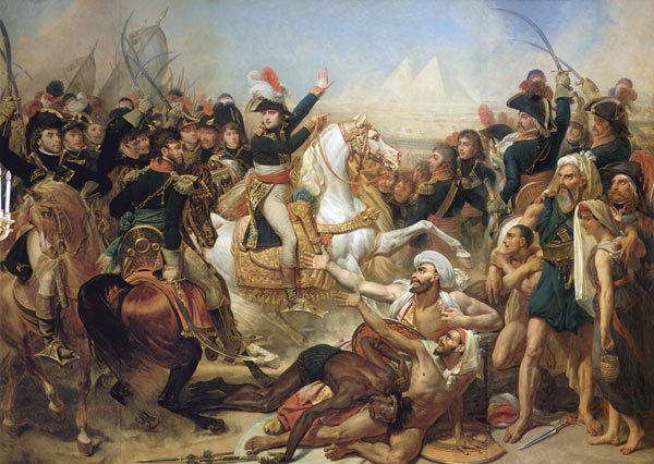 The Battle of the Pyramids od Jean-Antoine Gros