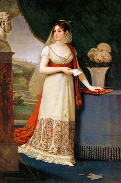 Josephine Tasher de la Pagerie (1763-1814) Empress of France od Jean-Antoine Gros