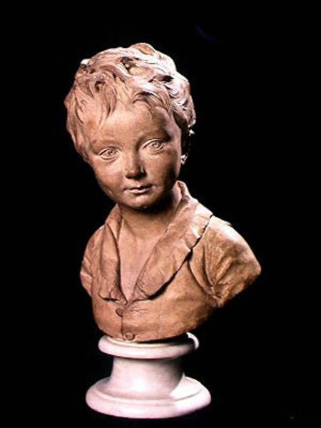 Bust of Alexandre Brongniart (1770-1847) od Jean-Antoine Houdon