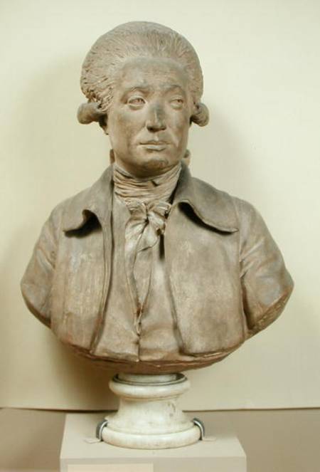 Bust of Marie Jean Antoine Nicolas de Caritat (1743-94) Marquis de Condorcet od Jean-Antoine Houdon