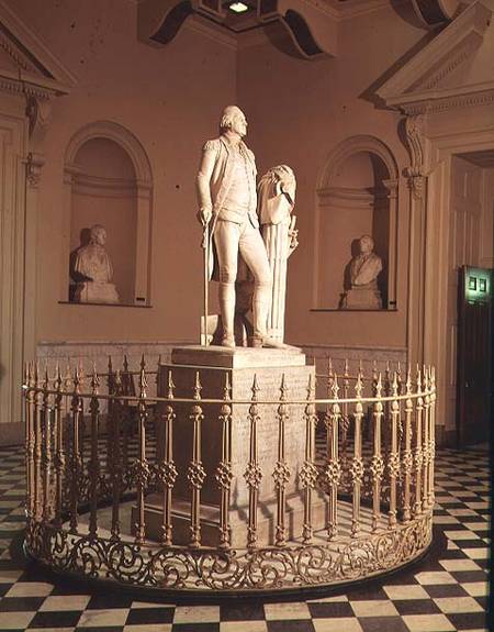 Statue of George Washington (1732-99) od Jean-Antoine Houdon