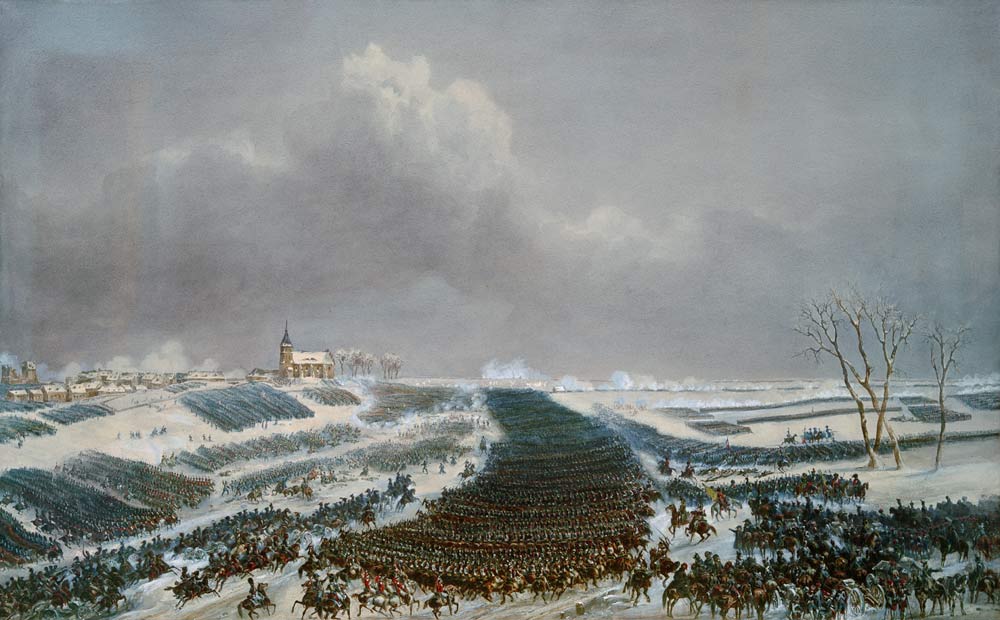 The Battle of Eylau, 8th February 1807 od Jean Antoine Simeon Fort