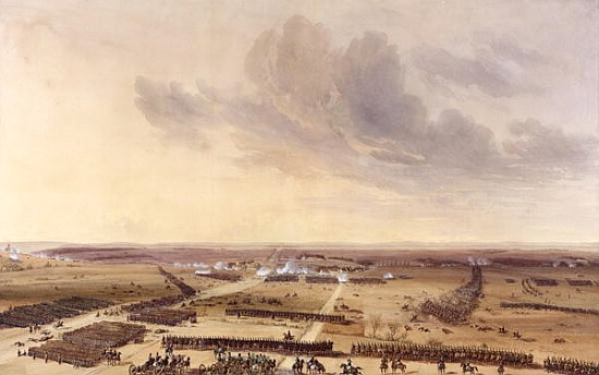 The Battle of Montmirail on the 11th February 1814 od Jean Antoine Simeon Fort