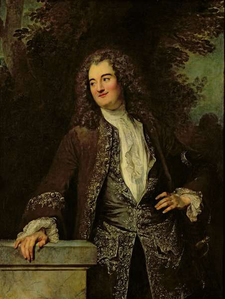 Portrait of a Gentleman, or Portrait of Jean de Julienne od Jean-Antoine Watteau