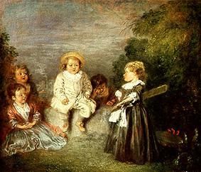 (children wed Heureux âge for it in it ' for or) od Jean-Antoine Watteau