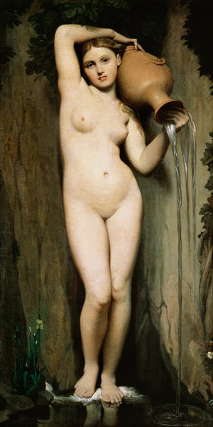 The source od Jean Auguste Dominique Ingres