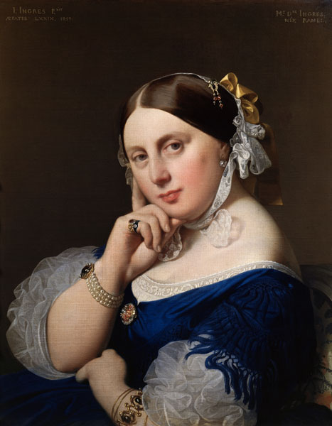Madame Ingres od Jean Auguste Dominique Ingres