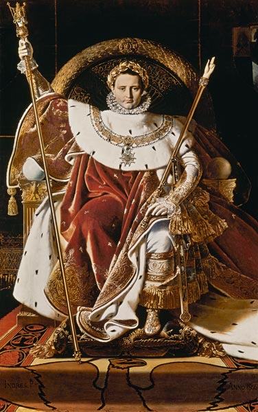 Napoleon I. od Jean Auguste Dominique Ingres