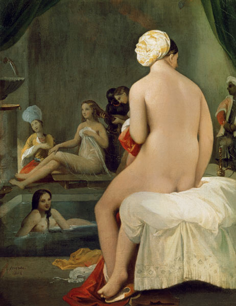 The Little Bather in the Harem od Jean Auguste Dominique Ingres