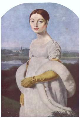 Mademoiselle Riviere od Jean Auguste Dominique Ingres