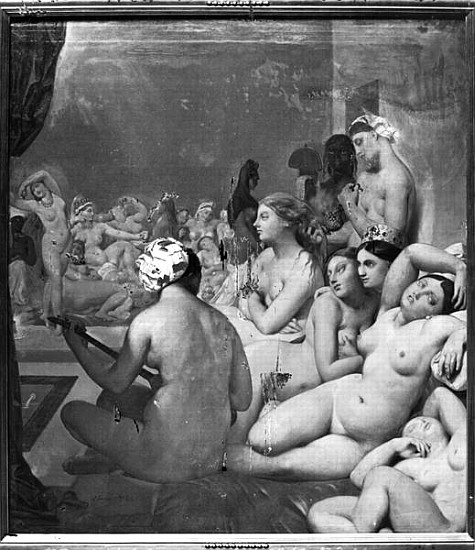 The Turkish Bath, 7th October 1859 od Jean Auguste Dominique Ingres