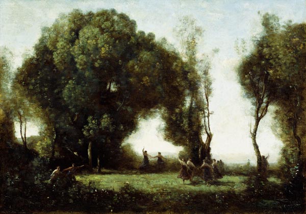 The Dance of the Nymphs od Jean-Babtiste-Camille Corot