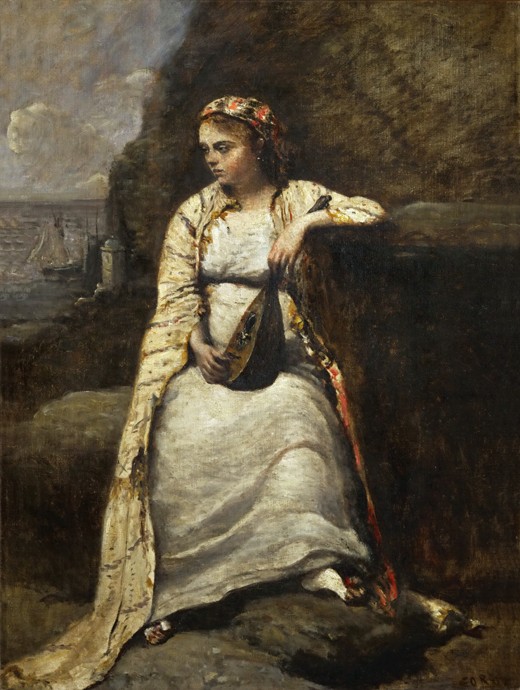 Haydée od Jean-Babtiste-Camille Corot