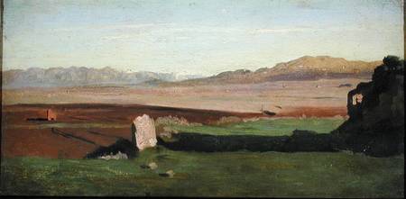 Italian Landscape od Jean-Babtiste-Camille Corot