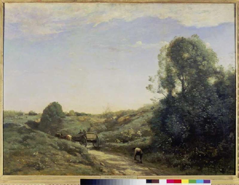 The little car od Jean-Babtiste-Camille Corot