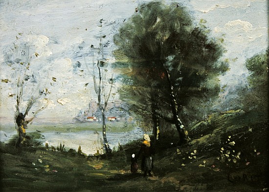 Landscape od Jean-Babtiste-Camille Corot