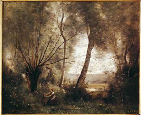 Landscape od Jean-Babtiste-Camille Corot