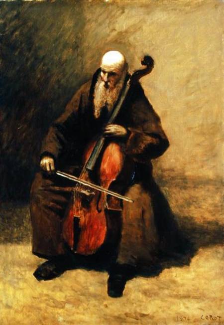 The Monk od Jean-Babtiste-Camille Corot