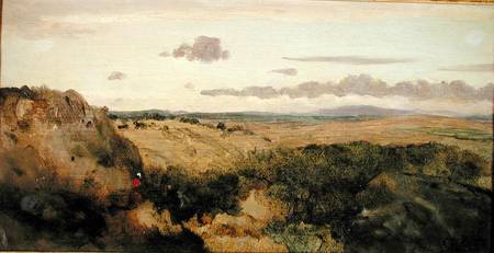 Mountain Landscape od Jean-Babtiste-Camille Corot