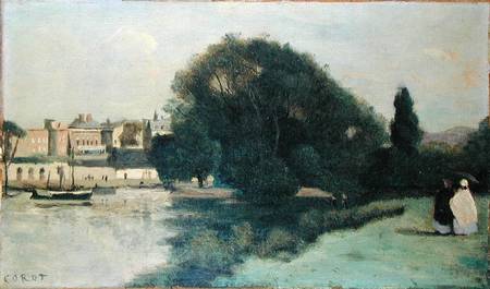 Richmond, near London od Jean-Babtiste-Camille Corot
