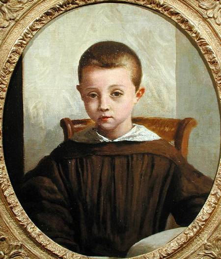 The Son of M. Edouard Delalain od Jean-Babtiste-Camille Corot