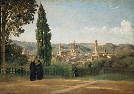 Florence, View at the Boboli Gardens