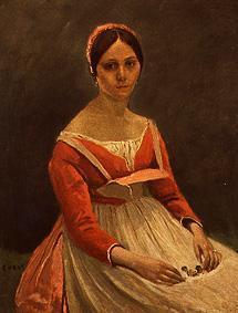 Portrait of a young woman.