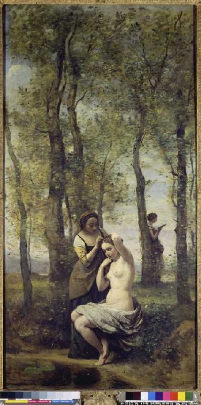 The toilet in the woods od Jean-Babtiste-Camille Corot
