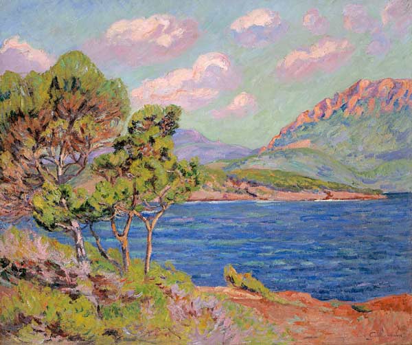 La baie d'Agay, Cote d'Azur od Jean-Baptiste Armand Guillaumin
