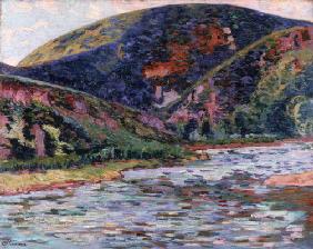 The Creuse in Summertime, 1895 (oil on canvas)