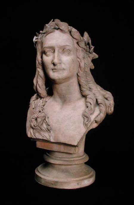 Bust of Delphine Gay (1804-55) od Jean Baptiste Auguste Clesinger
