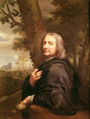 Portrait of Philippe de Champaigne, 1668 (oil on canvas) od Jean Baptiste de Champaigne