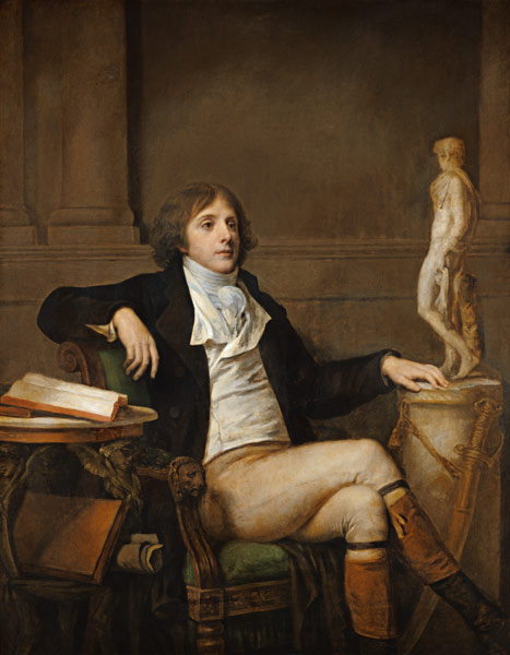 Portrait presumed to be Auguste Louis de Talleyrand (1770-1832) od Jean Baptiste Greuze
