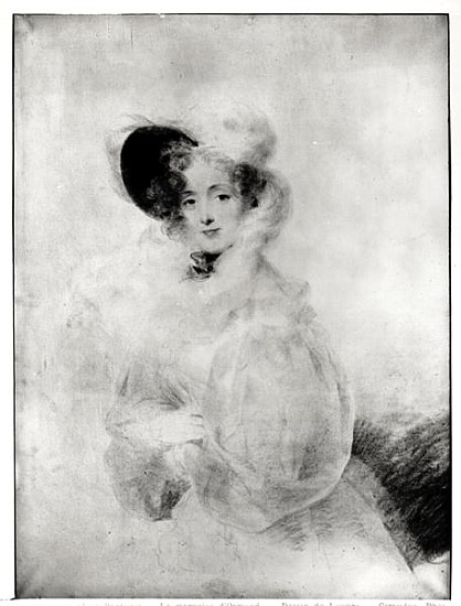 Charlotte Louise Eleonore Adelaide d''Osmond, Countess de Boigne (1781-1866) early 19th century (pas od Jean-Baptiste Isabey