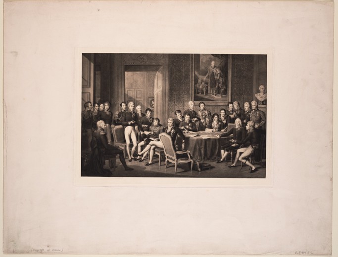 The Congress of Vienna od Jean-Baptiste Isabey