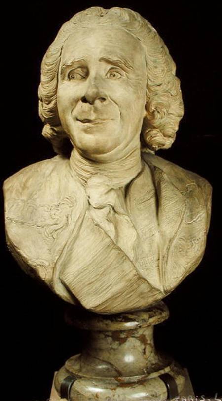 Bust of Rene Antoine Ferchault de Reaumur (1683-1757) od Jean Baptiste Lemoyne