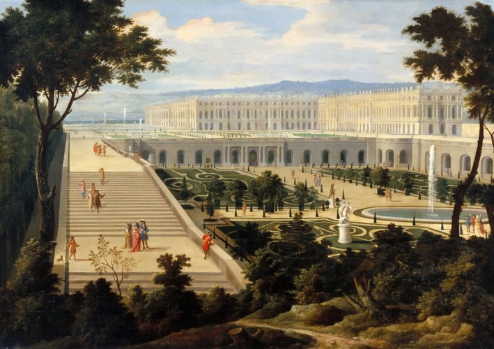 L'orangerie du château de Versailles od Jean-Baptiste Martin