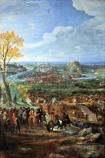 The Siege of Besancon in 1674 the army of Louis XIV od Jean-Baptiste Martin