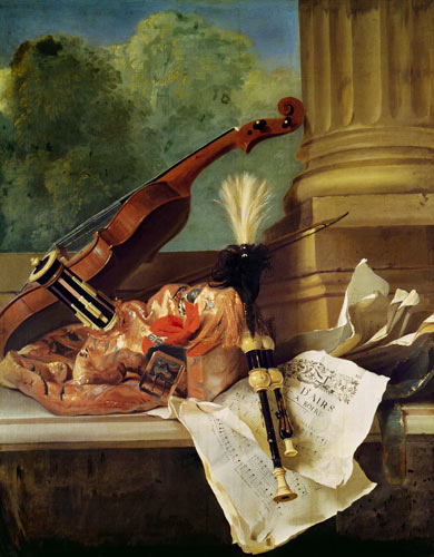Attributes of Music od Jean Baptiste Oudry