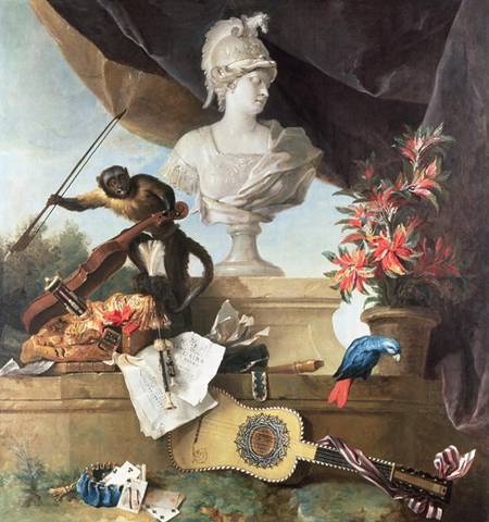 The Four Continents: Europe od Jean Baptiste Oudry