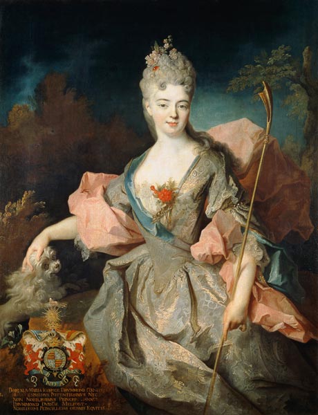 The Countess of Castelblanco od Jean Baptiste Oudry