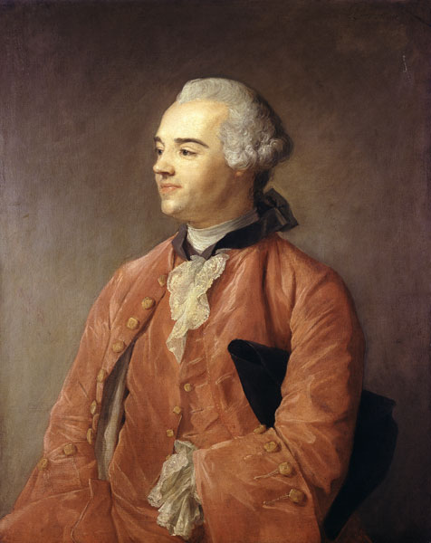 Portrait of Jacques Cazotte (1719-92) od Jean-Baptiste Perronneau