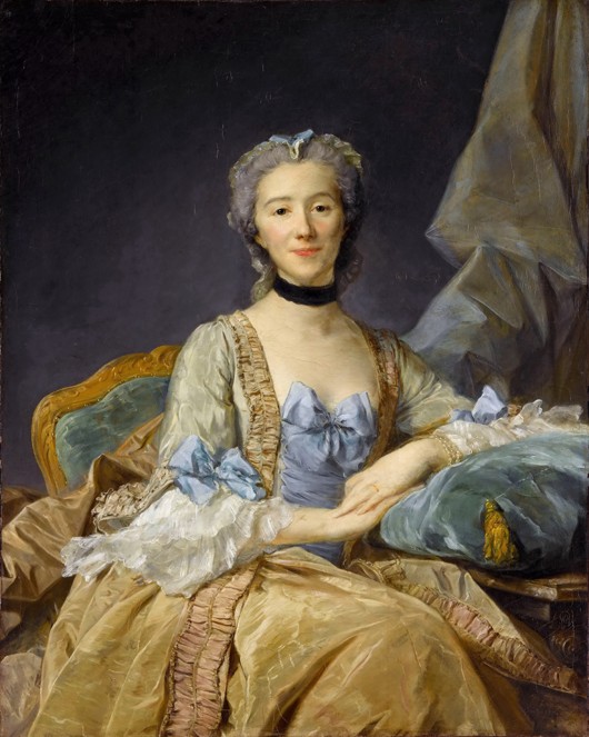 Madame de Sorquainville od Jean-Baptiste Perronneau