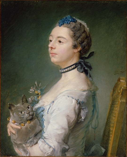 Magdaleine Pinceloup de la Grange, née de Parseval od Jean-Baptiste Perronneau