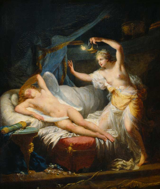 Cupid and Psyche od Jean-Baptiste Regnault