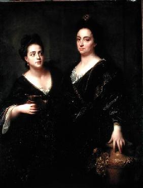 Portrait of Two Actresses