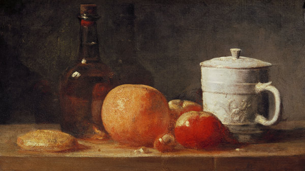 Fruit still life od Jean-Baptiste Siméon Chardin