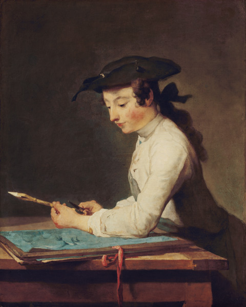 The draughtsman od Jean-Baptiste Siméon Chardin