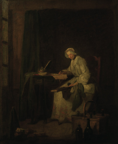 The Ledger od Jean-Baptiste Siméon Chardin